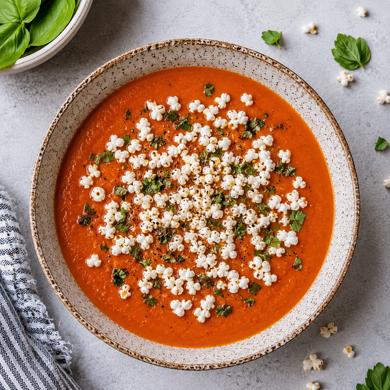 Smoky tomato soup.